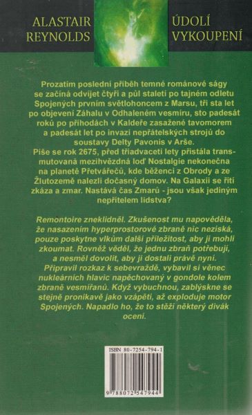 Reynolds, Alastair: ÚDOLÍ VYKOUPENÍ 1