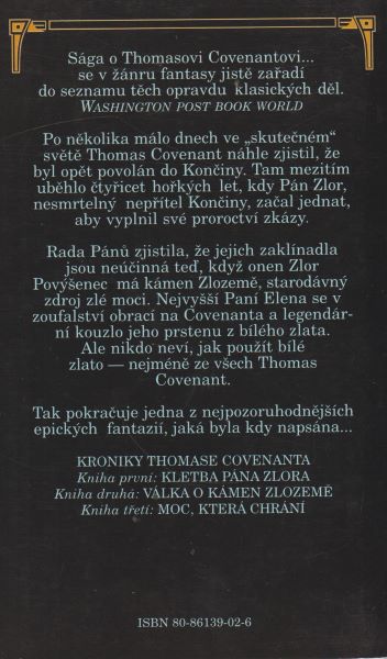 Donaldson, Stephen: VÁLKA O KÁMEN ZLOZEMĚ 1 - SKRYTÉ TAJEMSTVÍ