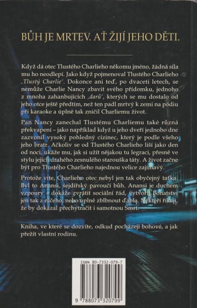 Gaiman, Neil: ANANSIHO CHLAPCI