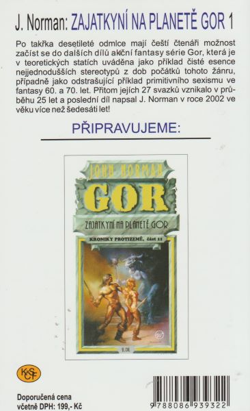 Norman, John: ZAJATKYNÍ NA PLANETĚ GOR 1