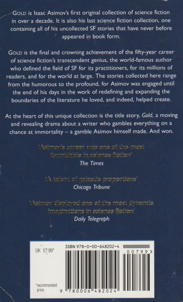 Asimov, Isaac: GOLD