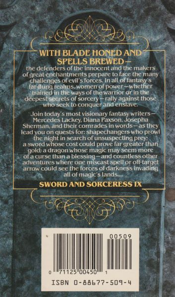 Bradley, Marion Z.: SWORD AND SORCERESS IX