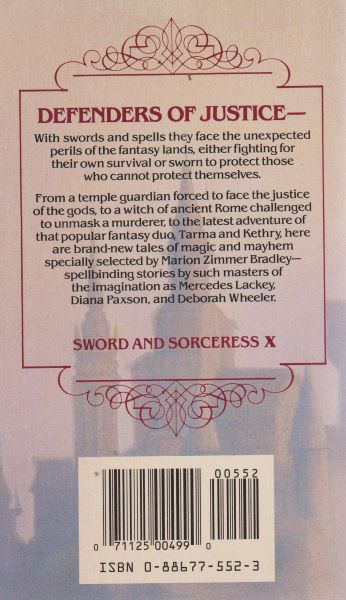 Bradley, Marion Z.: SWORD AND SORCERESS X