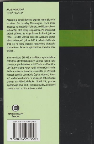 Nováková, Julie: TICHÁ PLANETA