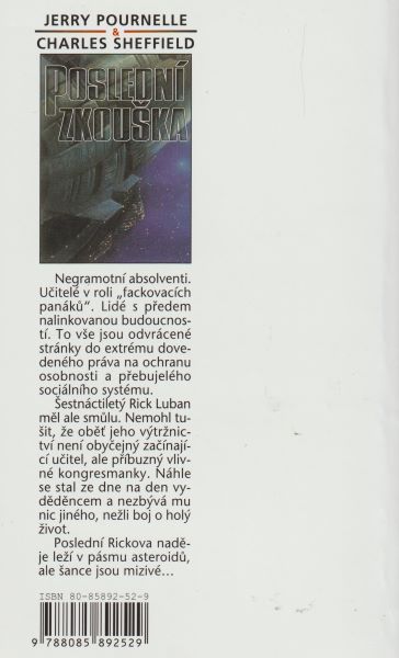 Pournelle, Jerry: POSLEDNÍ ZKOUŠKA