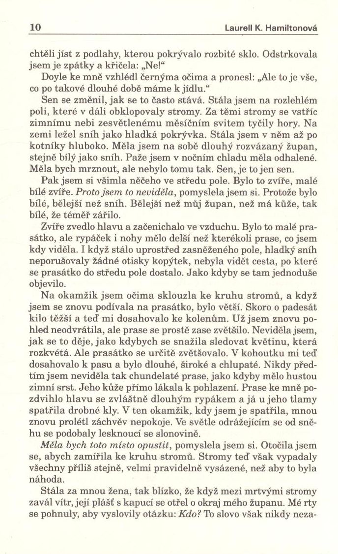 Hamiltonová, L.K.: DOTEK BOUŘE