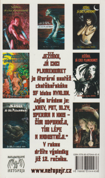 antologie: JEŽÍŠKU, JÁ CHCI PLAMENOMET 2008