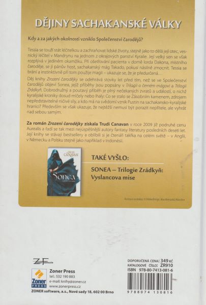 Canavan, Trudi: TESSIA - ZROZENÍ ČARODĚJKY