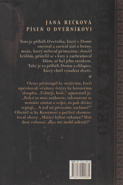 Rečková, Jana: PÍSEŇ O DVEŘNÍKOVI