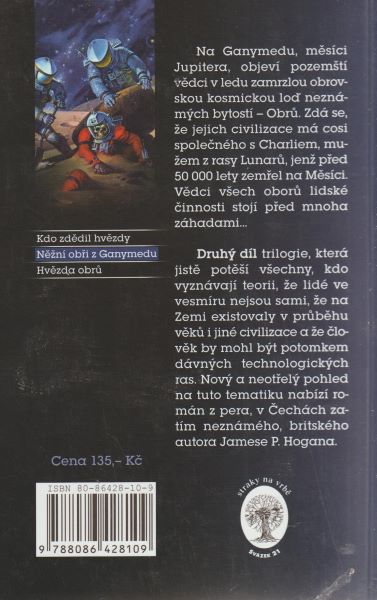 Hogan, James: NĚŽNÍ OBŘI Z GANYMEDU