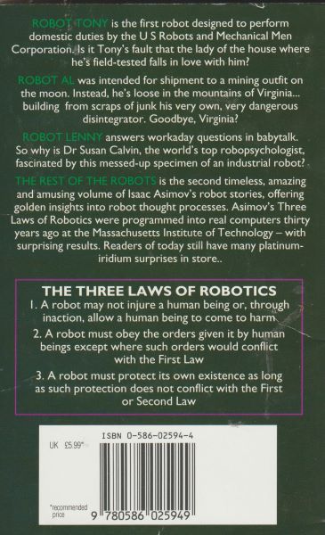 Asimov, Isaac: THE REST OF THE ROBOTS