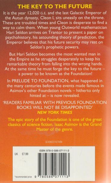 Asimov, Isaac: PRELUDE TO FOUNDATION