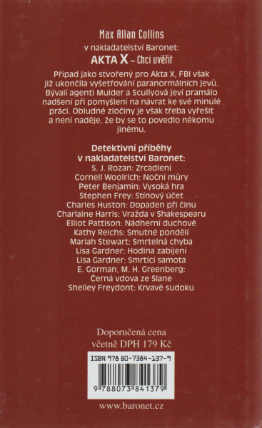 Collins, Max: AKTA X - CHCI UVĚŘIT