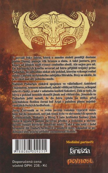 Červenák, Juraj: SEKERA Z BRONZU, ROUNO ZE ZLATA