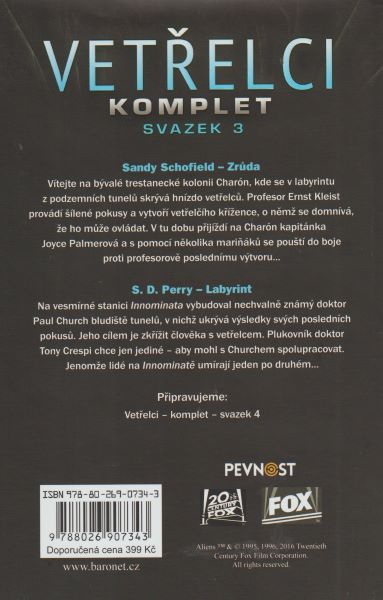 antologie: VETŘELCI - KOMPLET 3