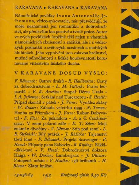 Jefremov, Ivan: SETKÁNÍ NAD TUSCAROROU