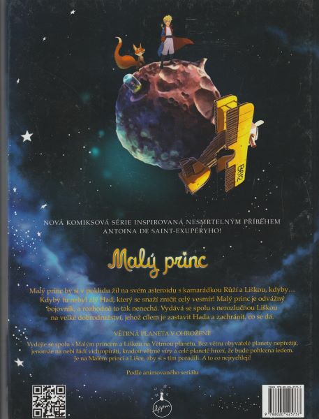 Dorison, Guillaume: MALÝ PRINC A VĚTRNÁ PLANETA