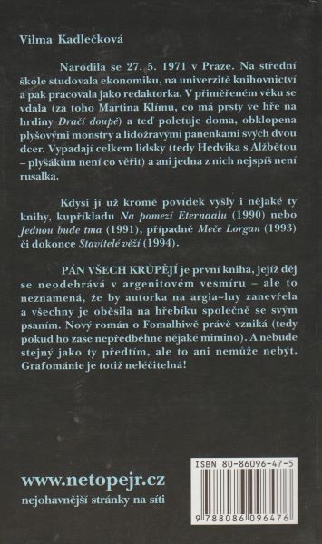 Kadlečková, Vilma: PÁN VŠECH KRŮPĚJÍ