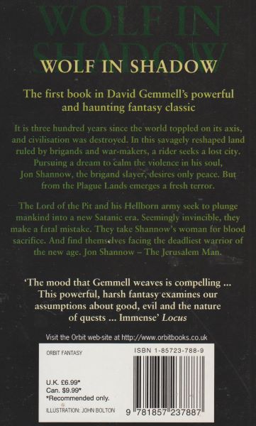 Gemmell, David: WOLF IN SHADOW