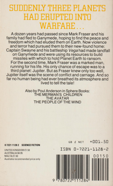 Anderson, Poul: THREE WORLDS TO CONQUER