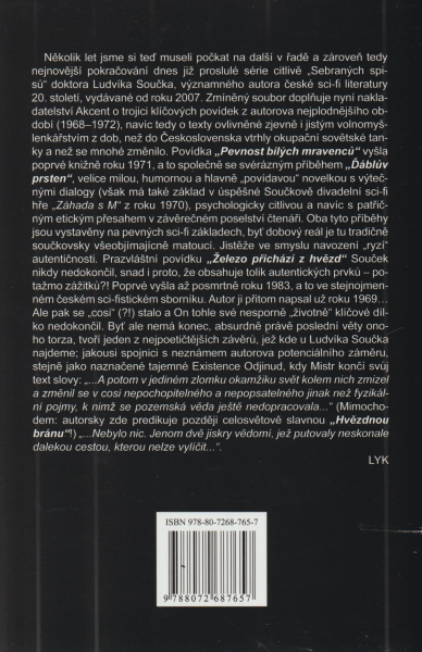 Souček, Ludvík: PEVNOST BÍLÝCH MRAVENCŮ / ĎÁBLŮV PRSTEN / ŽELEZO PŘICHÁZÍ Z HVĚZD