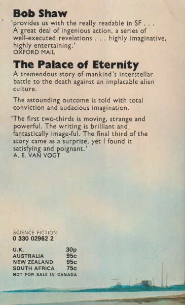 Shaw, Bob: THE PALACE OF ETERNITY