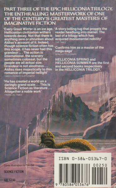 Aldiss, Brian: HELLICONIA WINTER