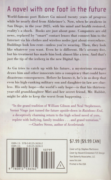 Vinge, Vernor: RAINBOWS END