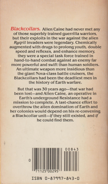Zahn, Timothy: THE BLACKCOLLAR