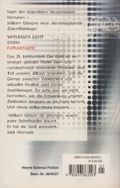 Gibson, William: FUTUREMATIC