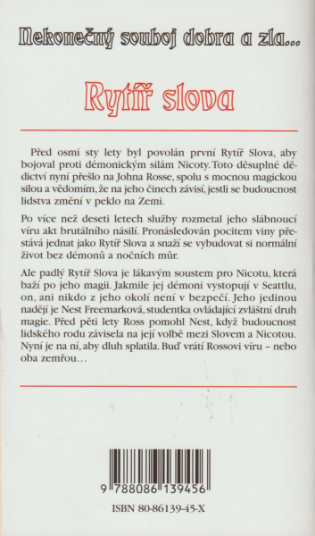 Brooks, Terry: RYTÍŘ SLOVA