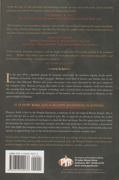 Griffith, Clay: THE GREYFRIAR