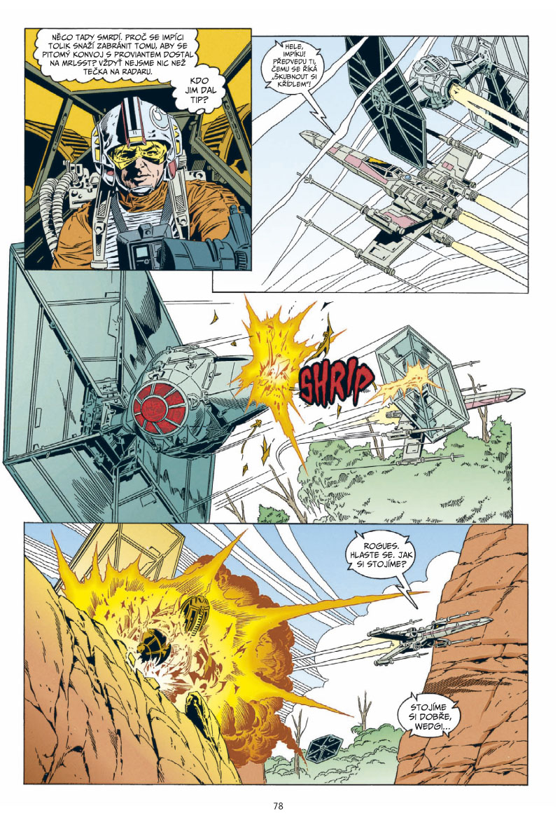 STAR WARS OMNIBUS X-WINGS: ESKADRA ROGUE, kniha první