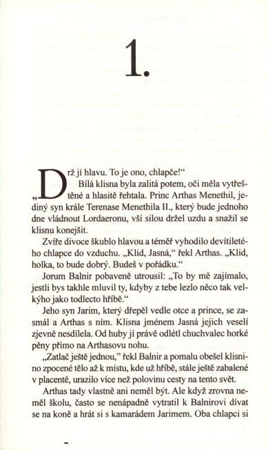 Golden, Christie: ARTHAS - ZROD KRÁLE LICHŮ
