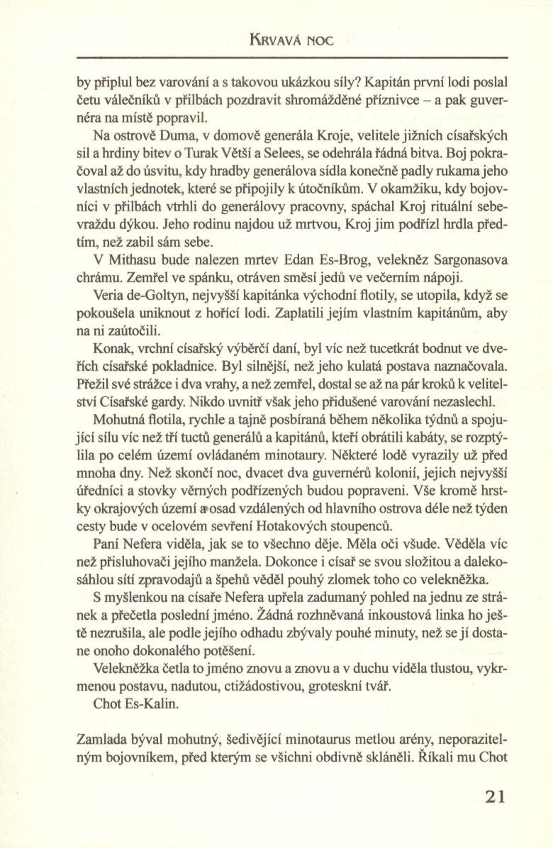 Knaak, Richard: KRVAVÁ NOC