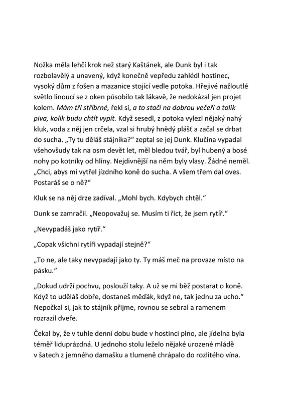 Martin, G.R.R.: RYTÍŘ SEDMI KRÁLOVSTVÍ