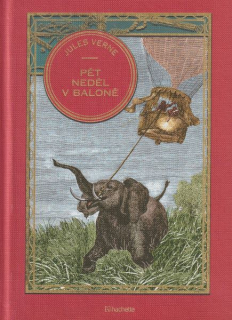 Verne, Jules: PĚT NEDĚL V BALONĚ /Hachette/