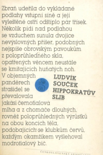 Souček, Ludvík: HIPPOKRATŮV SLIB